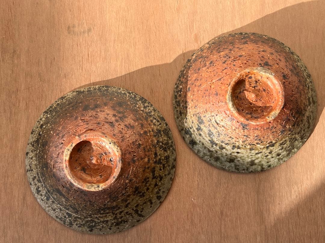 竹下鹿丸　焼き締め　小鉢2個セット