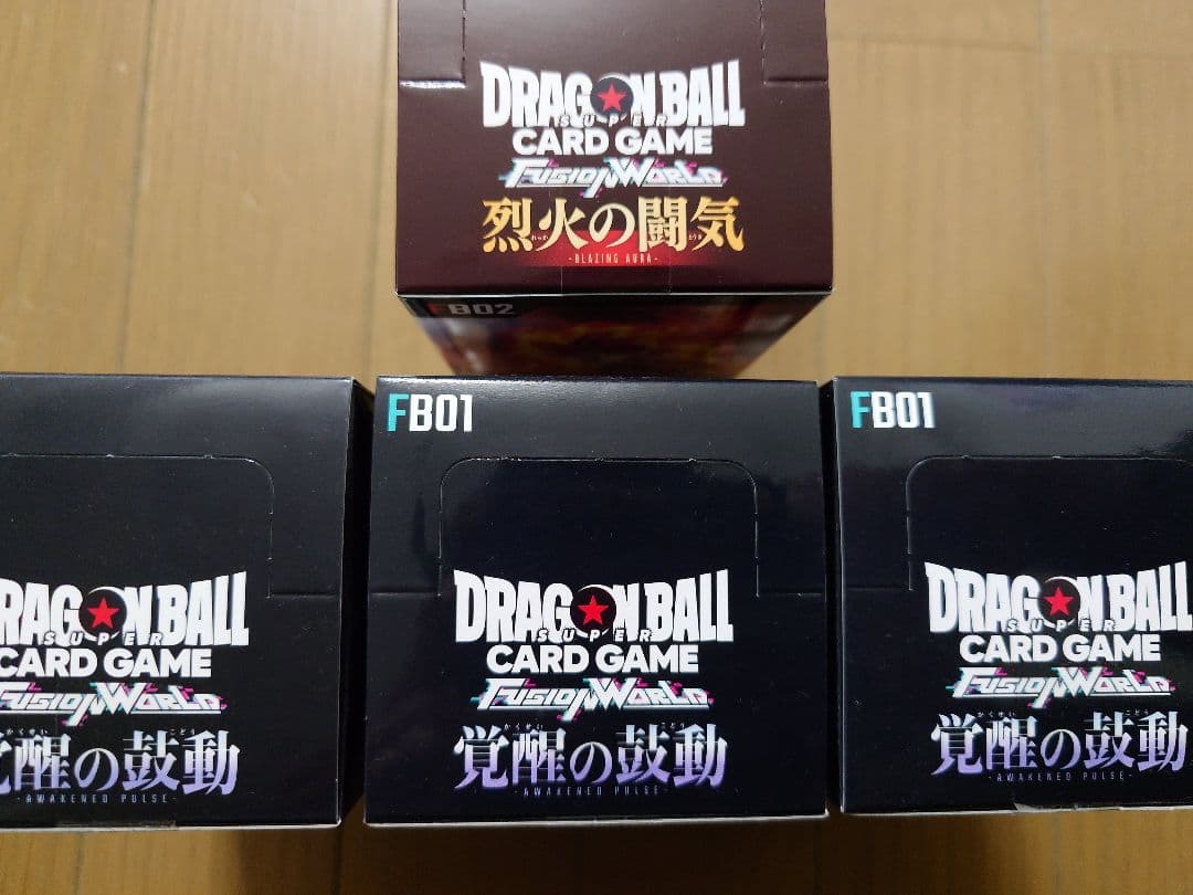 DBFW 覚醒の鼓動　烈火の闘気 テープカット+未開封