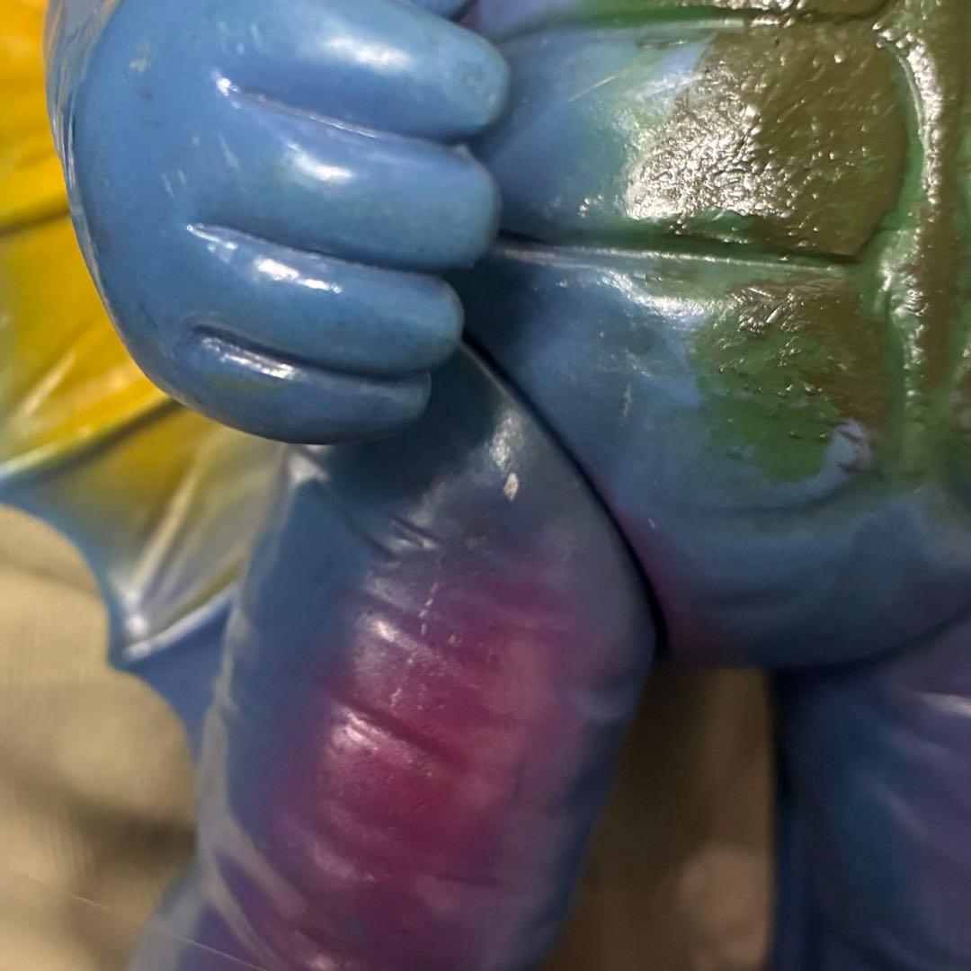 【当時物】■アクリオン ソフビ 宣弘社 アーク / シルバー仮面ジャイアント怪獣