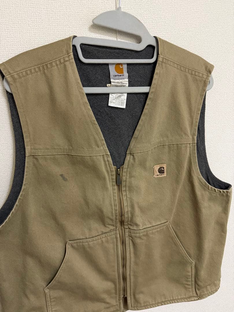 す*と様 カーハート ダック生地ベスト XLサイズ　90年代　アメリカ製