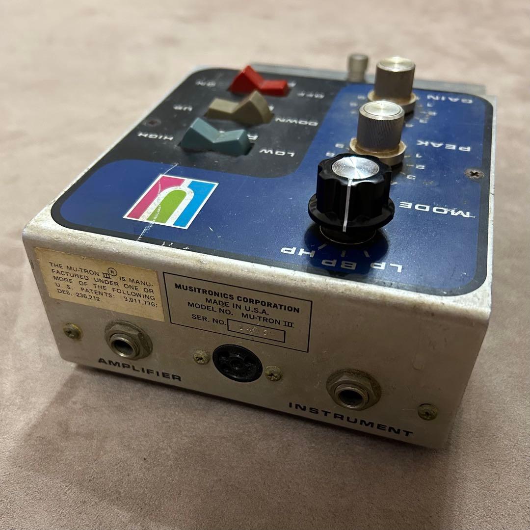 musitronics MU-TRON III ビンテージ ギター エフェクタ
