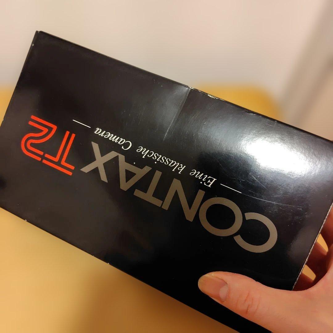 CONTAX T2 　箱（内箱・外箱）とマニュアル　/ 本体なし