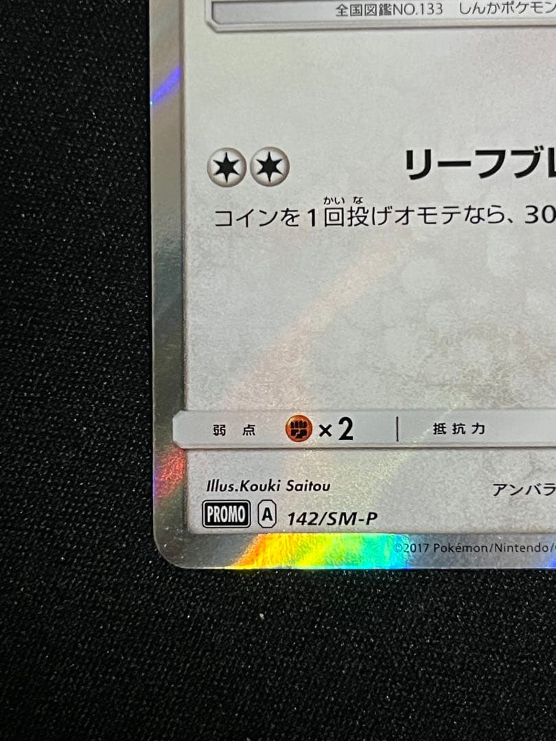 ポンチョを着たイーブイ リーフィア