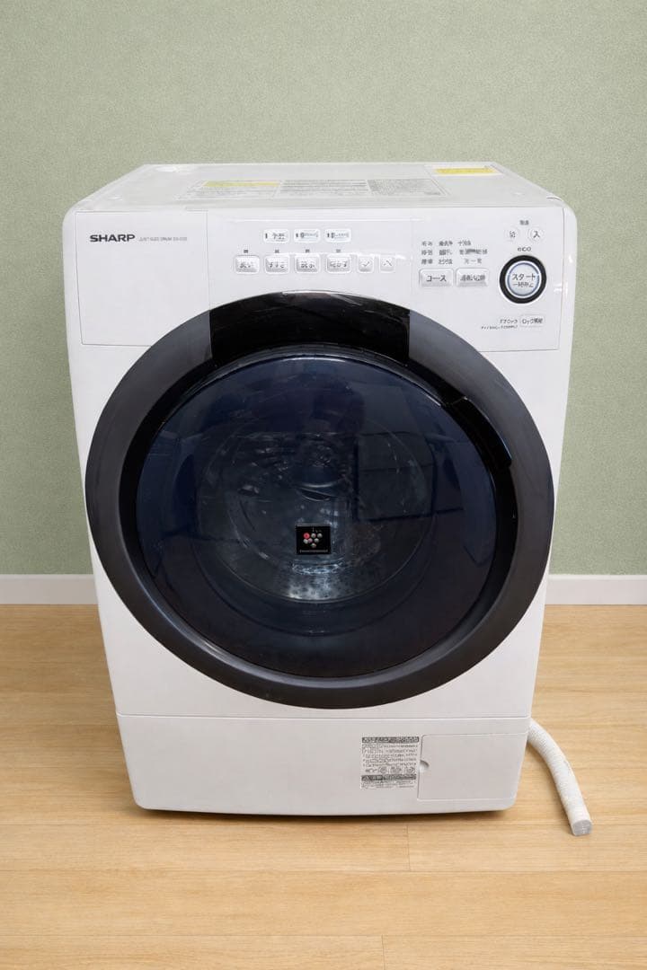 シャープ ドラム式洗濯乾燥機 ES-S7D-WR 7.0/3.5kg2019年製