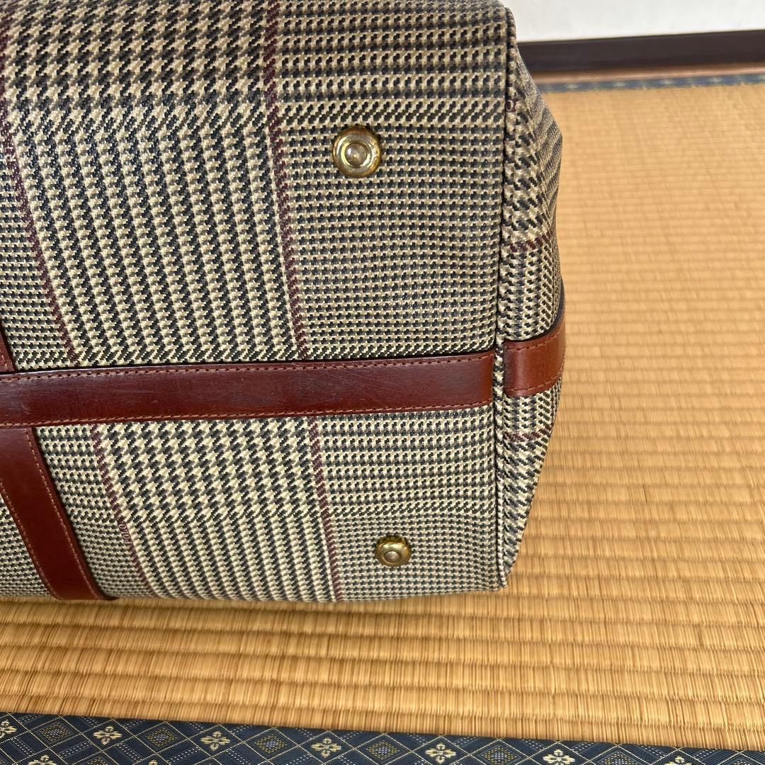 Polo Ralph Lauren チェック柄 ボストンバッグ　極美品