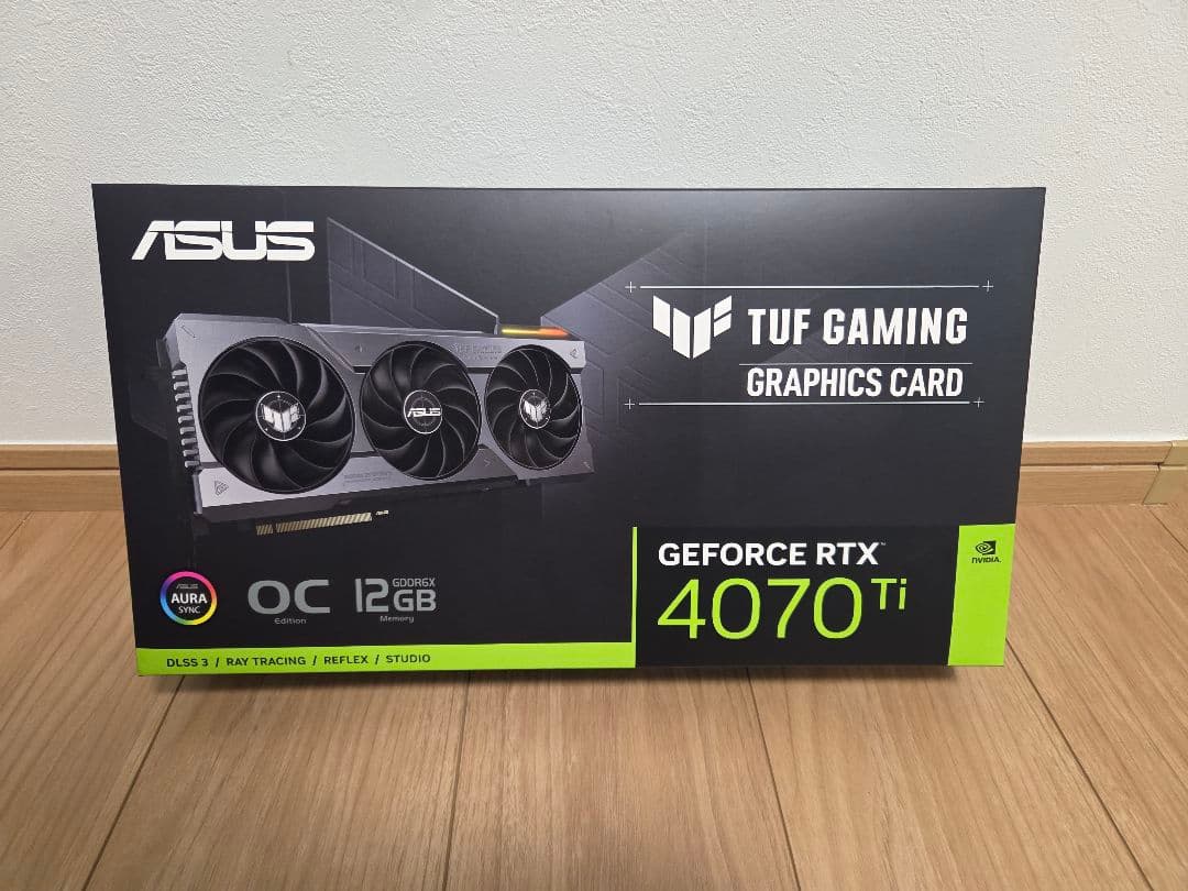 グラフィックボード・グラボ・ビデオカード ASUS TUF Gaming GeForceRTX4070Ti OC 12GB