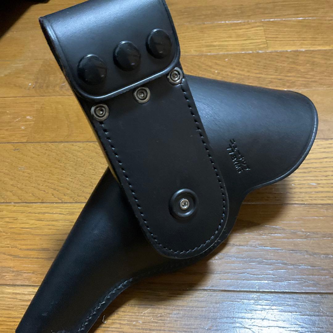 ニューナンブ レザー ホルスター 77.BYMS ブラック