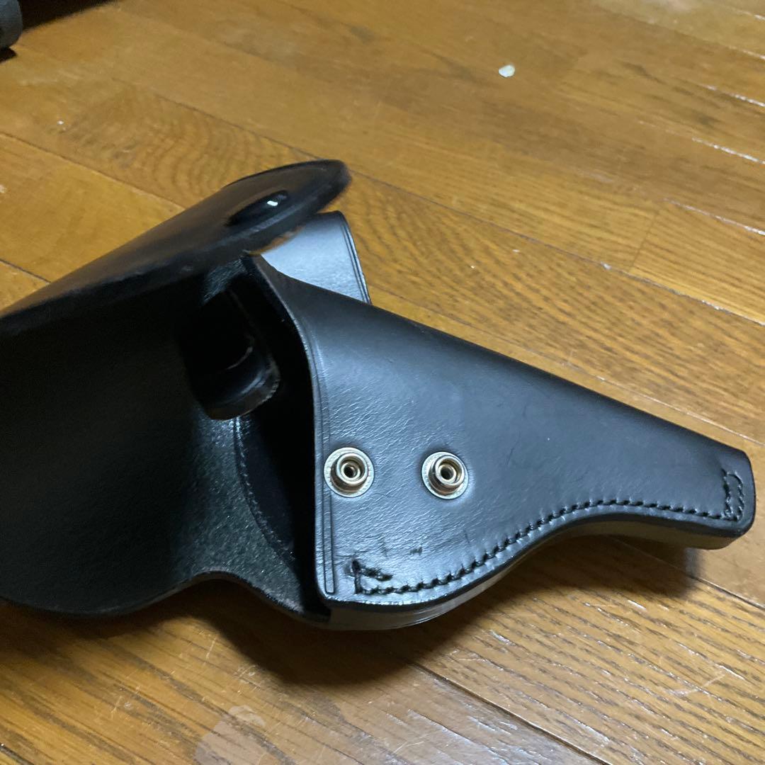 ニューナンブ レザー ホルスター 77.BYMS ブラック