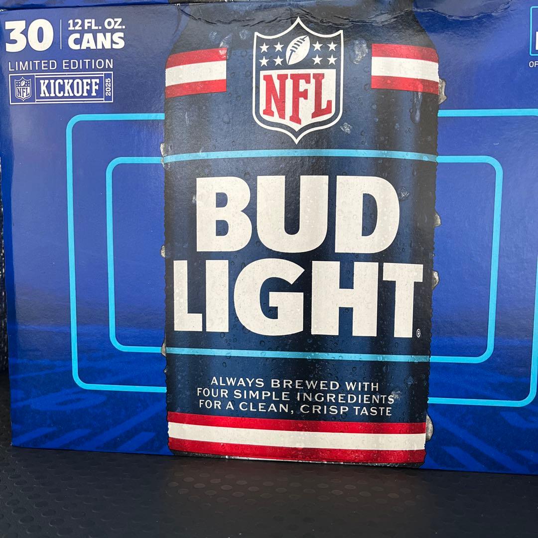 Bud Light NFLリミテッドエディション 30缶✖︎２ケース