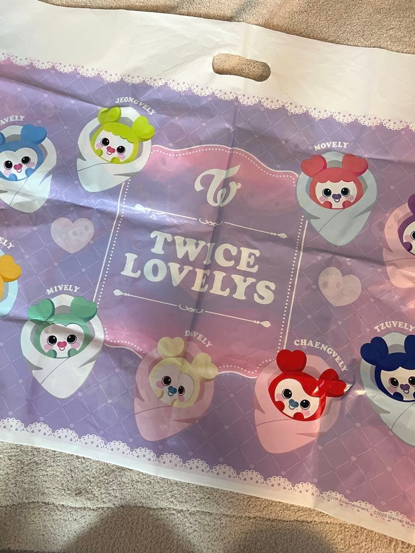 TWICE LOVELYS ぬいぐるみヘアピン9点セット(ショッパーおまけ付き)