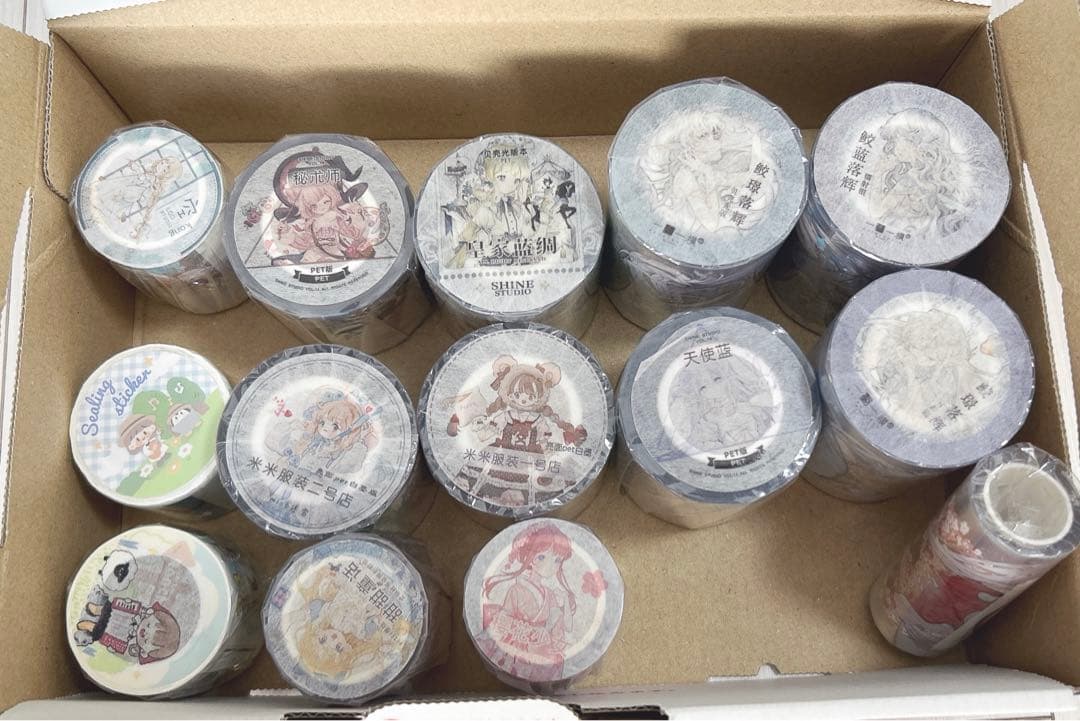 海外マステ　人物新品　まとめ売り