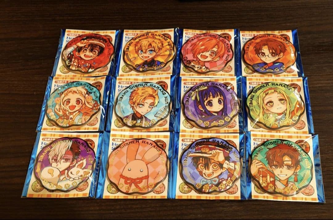 地縛少年花子くん ミュージアム ジュエリー缶バッジ フルコンプリート