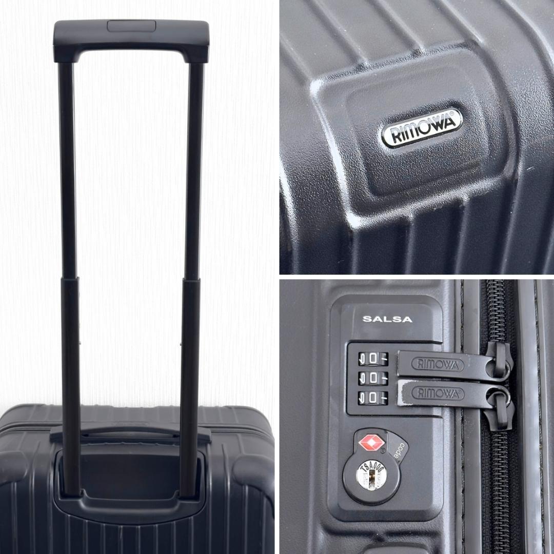 リモワ サルサ 47L 4輪 TSAロック キャビンプラス マットブラック