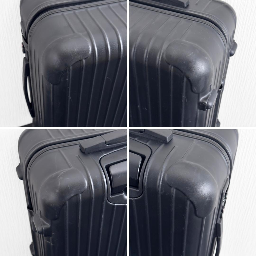 リモワ サルサ 47L 4輪 TSAロック キャビンプラス マットブラック