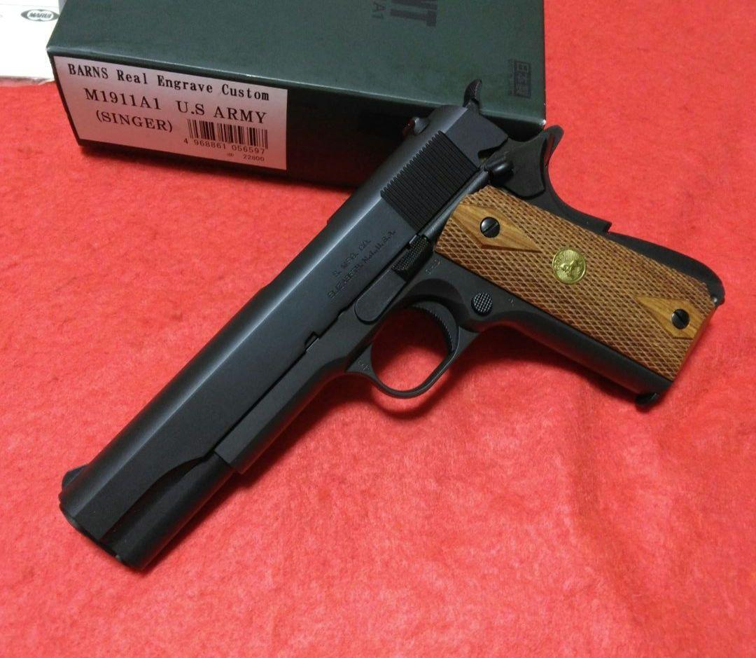 BARNS REAL ENGRAVE CUSTOM マルイ M1911A1