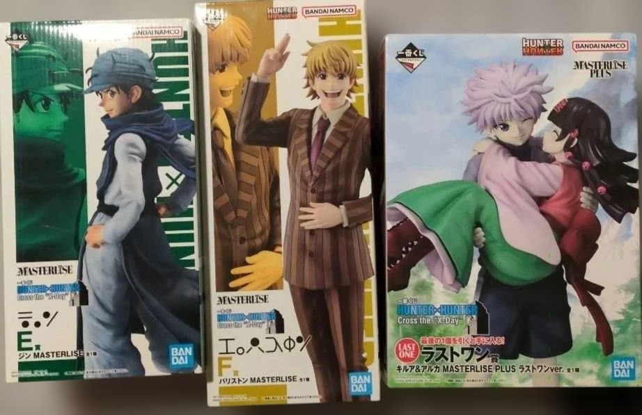 ハンターハンター　一番くじ　フィギュア3体セット　ラストワン
