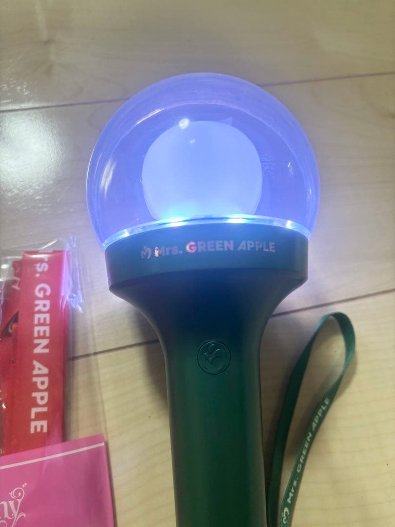 Mrs.GREENAPPLE ペンライト　リンゴジャムシート特典