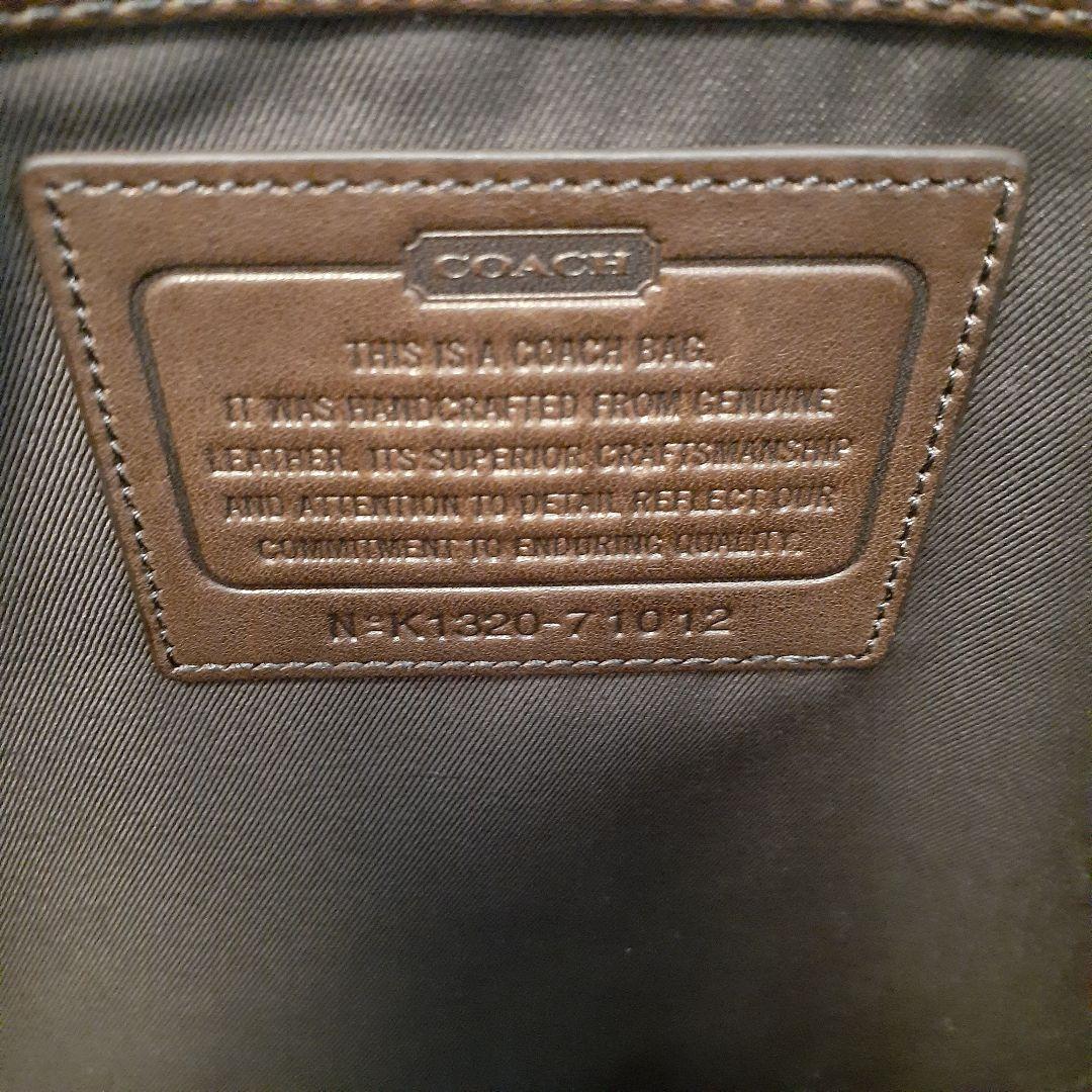 COACH 2way ビジネスバッグ ブリーフケース A4収納 オールドコーチ