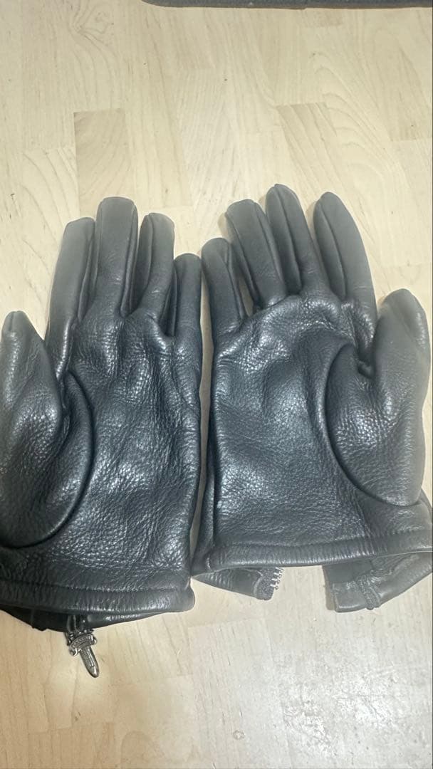 CHROME HEARTS クロムハーツ ダガージップ グローブ レザー手袋