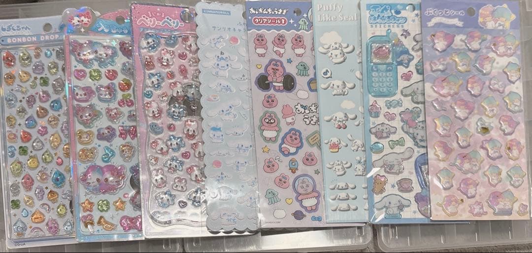 ボンボンドロップ・ウォーターシール 39点セット 値下げ交渉可