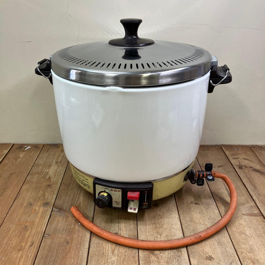 B壁 昭和レトロ パロマ ガス炊飯器 PR-400・F LPガス用 2.2升炊き