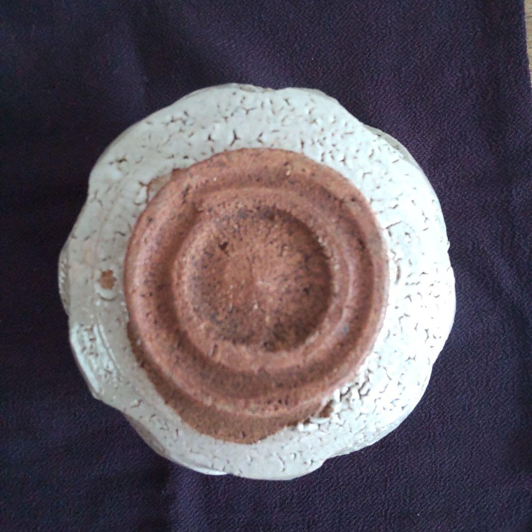 彫唐津 茶碗 岸岳飯胴甕窯