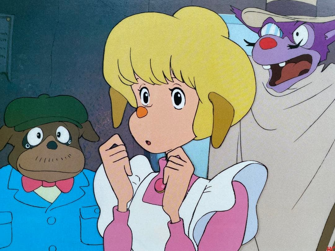 【限定1点】名探偵ホームズ　名場面イラスト③ 宮崎駿　スタジオジブリ