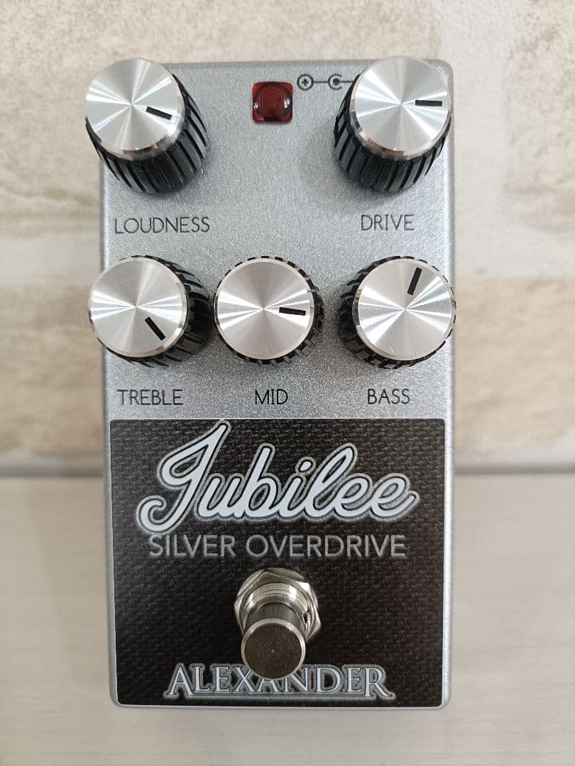 ギター AlexanderPedals Jubilee Silver Overdrive