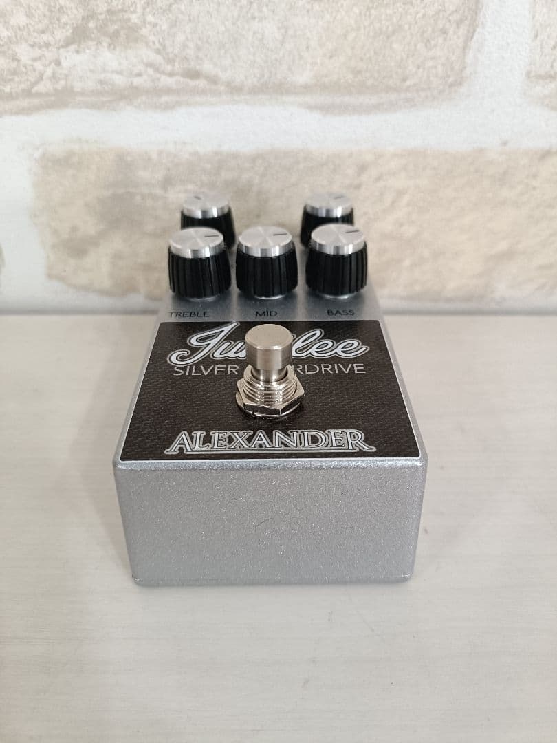 ギター AlexanderPedals Jubilee Silver Overdrive