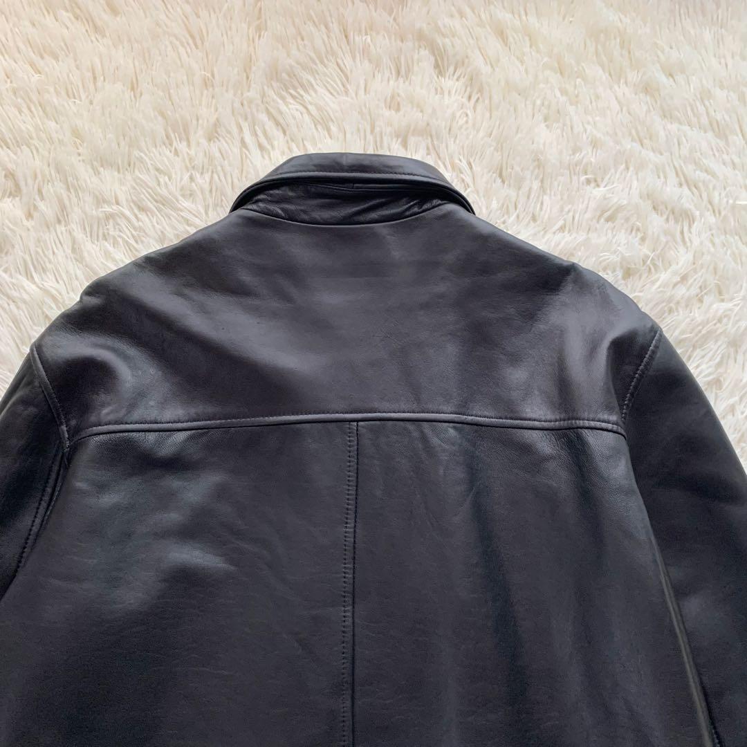 【美品 XL】90s BANANA REPUBLIC レザー ジャケット