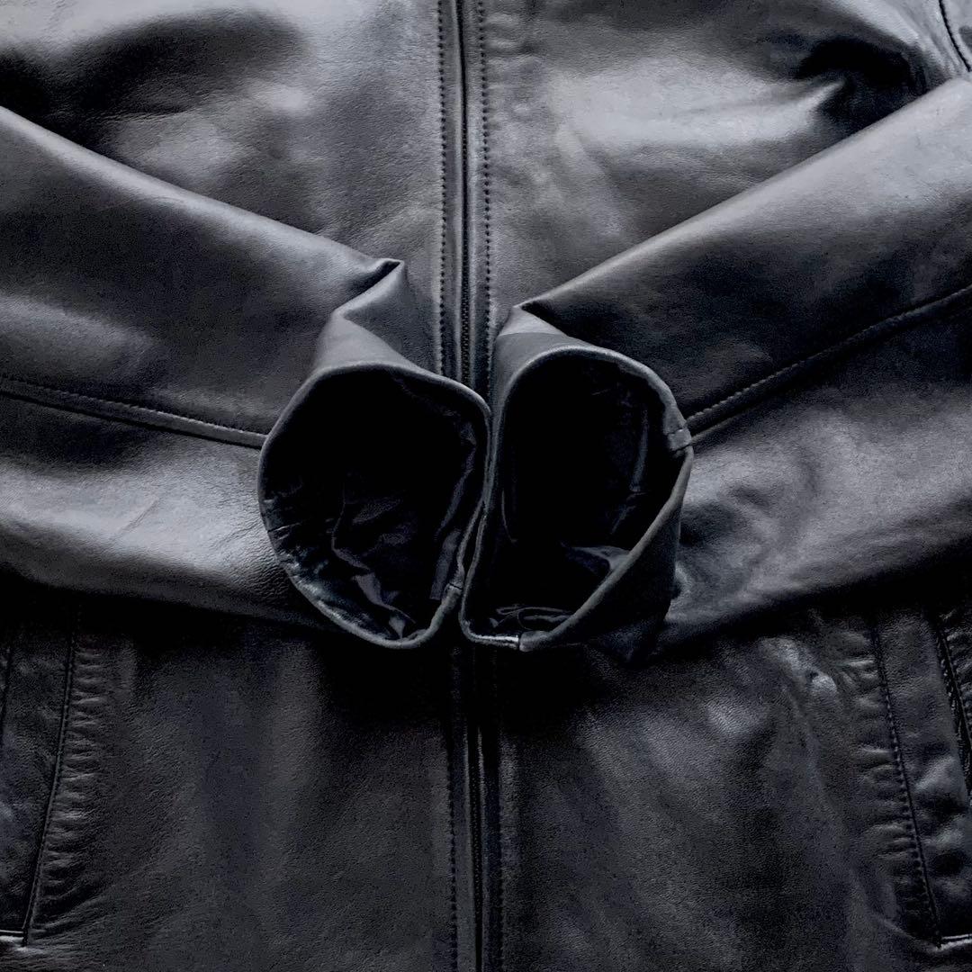【美品 XL】90s BANANA REPUBLIC レザー ジャケット