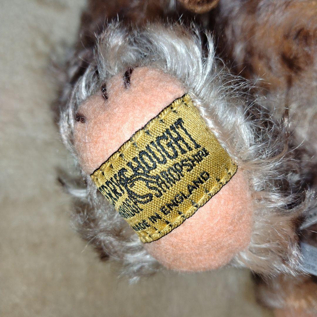 メリーソート　チーキー　コーヒークリーム　ぬいぐるみ　MERRYTHOUGHT