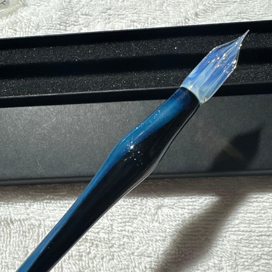 aunガラスペン　天の川(F)[新品未使用]