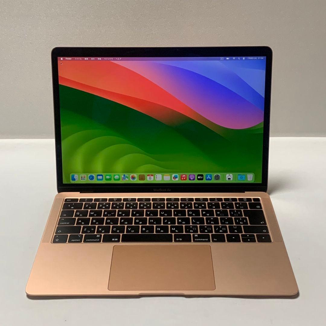 【美品】MacBookAir 2018 SSD128 ローズゴールドパソコンPC