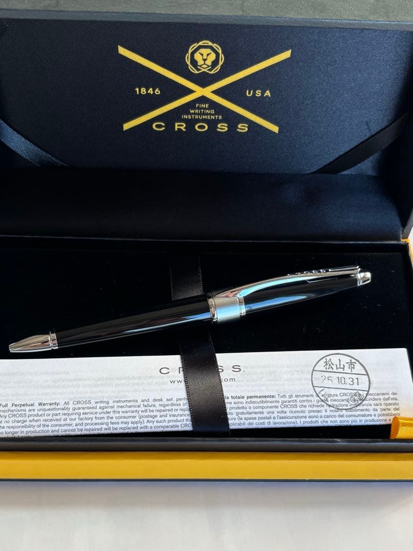 値下げしました！CROSSクロス◆ボールペン◆廃盤アポジー◆