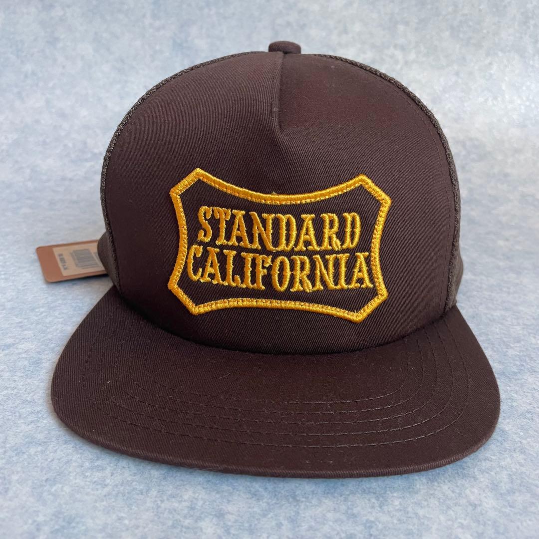 【新品未使用】スタンダードカリフォルニア メッシュキャップ キムタク着用 茶色
