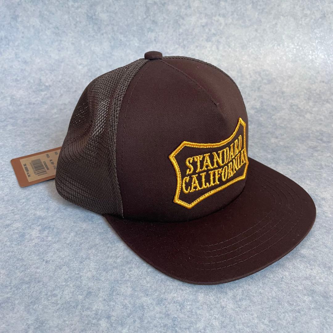 【新品未使用】スタンダードカリフォルニア メッシュキャップ キムタク着用 茶色
