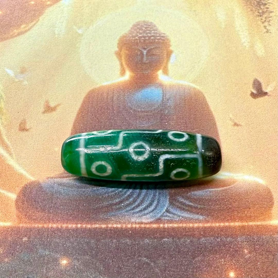 ◆激レア秘宝◆ 九眼天珠 1852 老天珠 ジービーズ お守り 呪物 護符