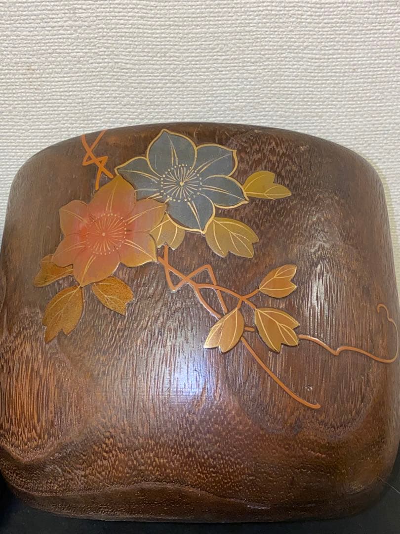 金沢桐工芸品、桐火鉢 2個セット