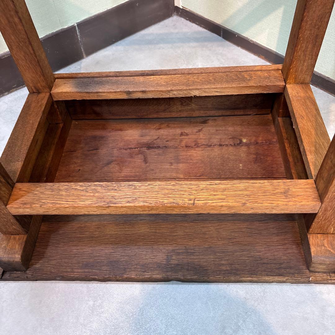 ヴィンテージデスク　昭和レトロ　小学校机 　アンティーク　机