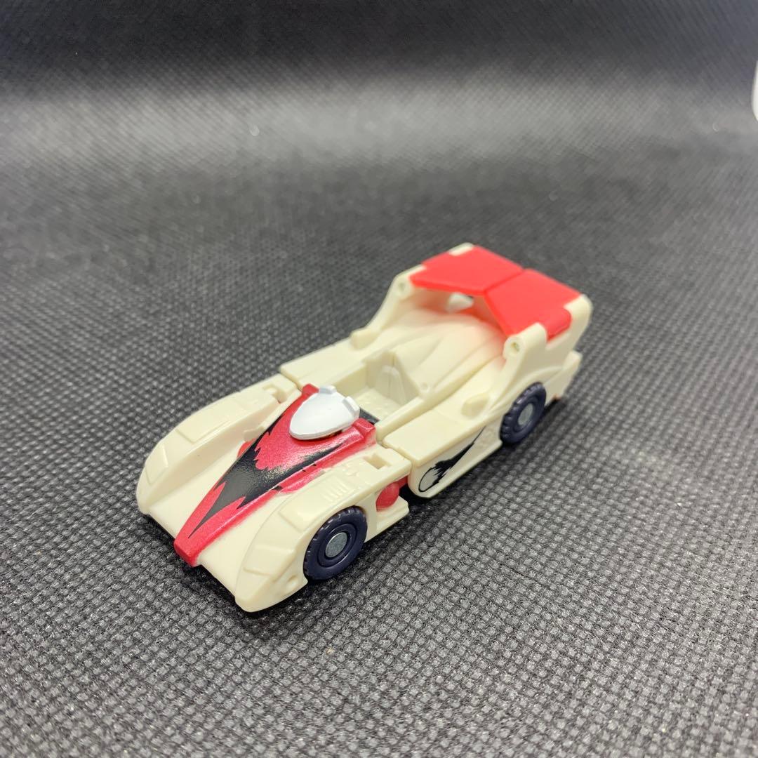 ☆希少品　トランスフォーマー　マイクロン【スピン　ホワイト・レッドカラー】開封