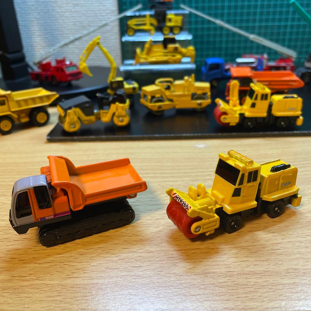 建設車両 ミニカーセット イエロー