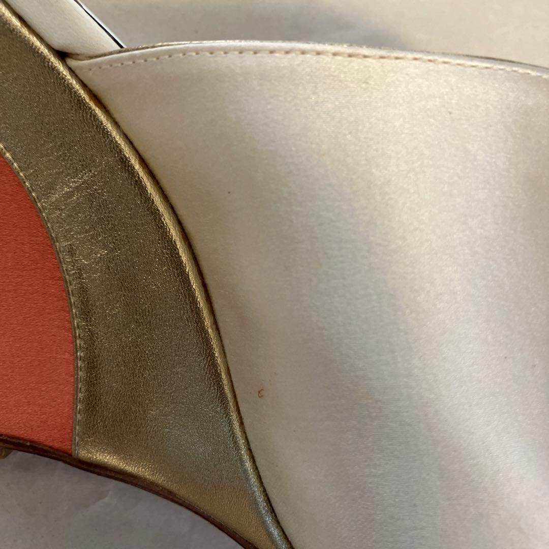 LOUIS VUITTON パールホワイト シルクミュール