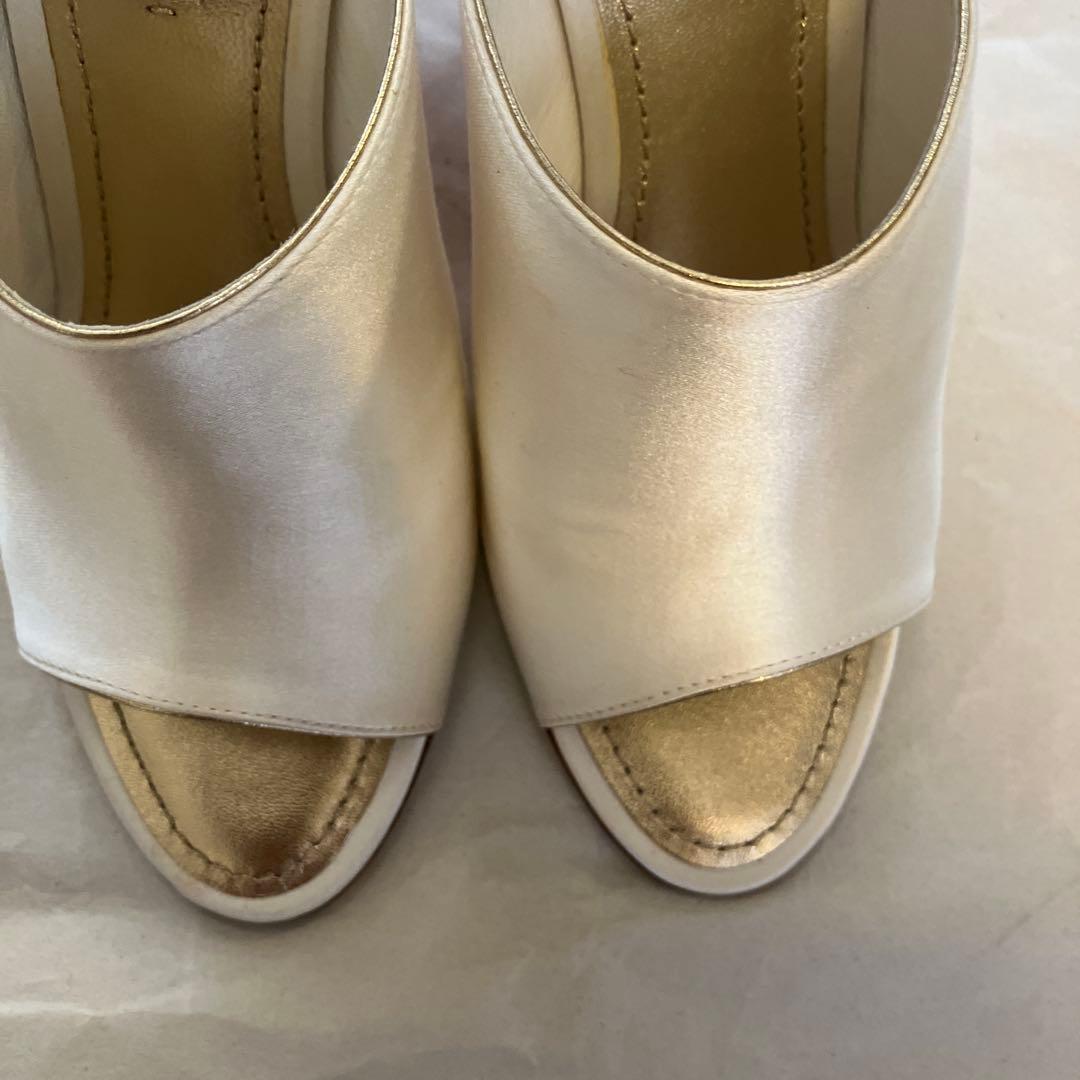 LOUIS VUITTON パールホワイト シルクミュール