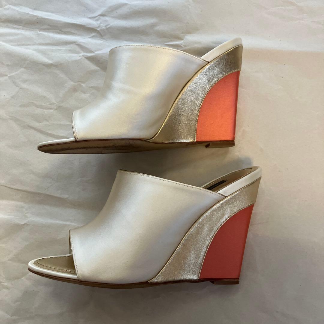 LOUIS VUITTON パールホワイト シルクミュール