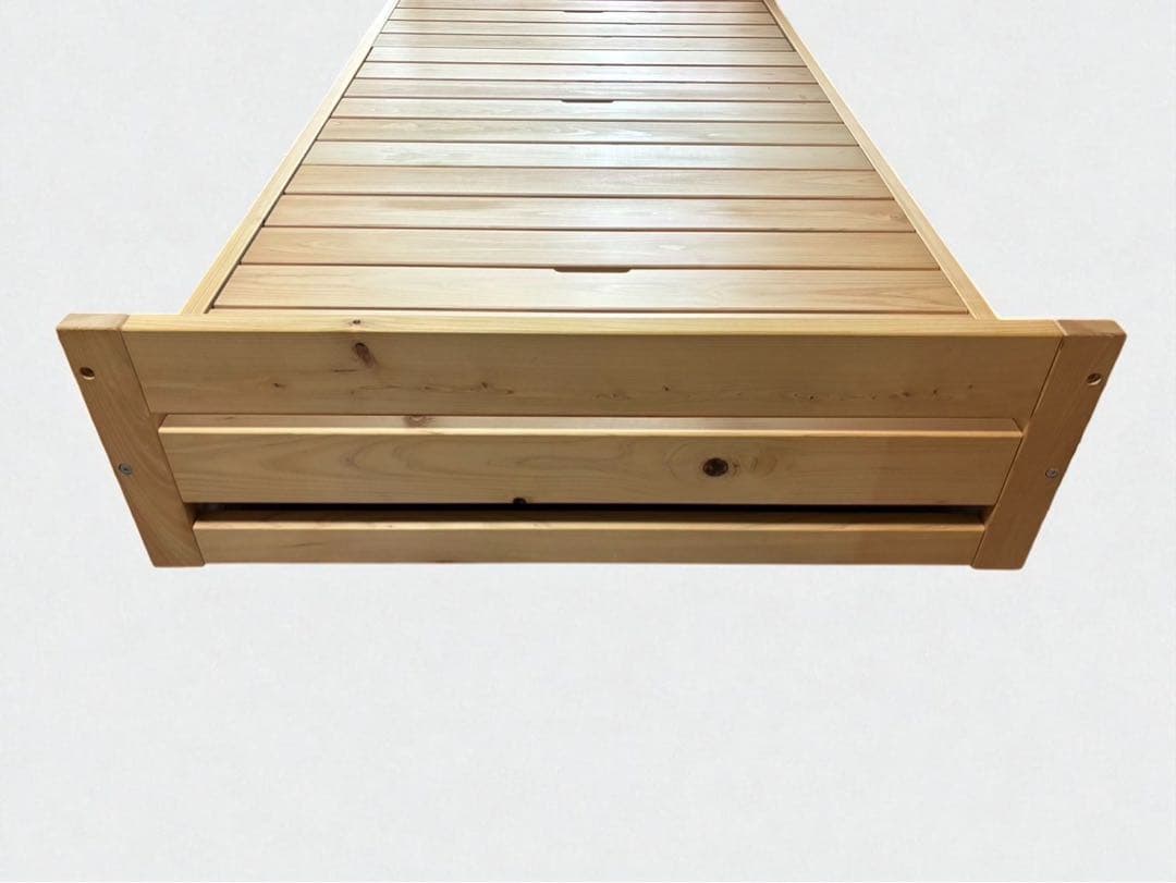 【xyl キシル ベッドフレーム（シングルサイズ） 美品 kk01】