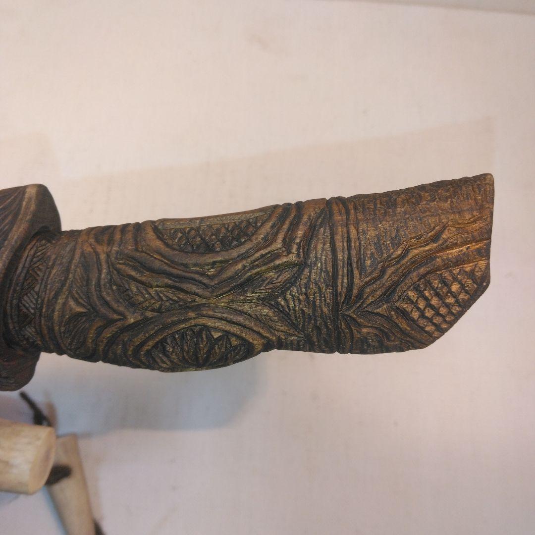 アイヌマキリ　工芸品　北海道