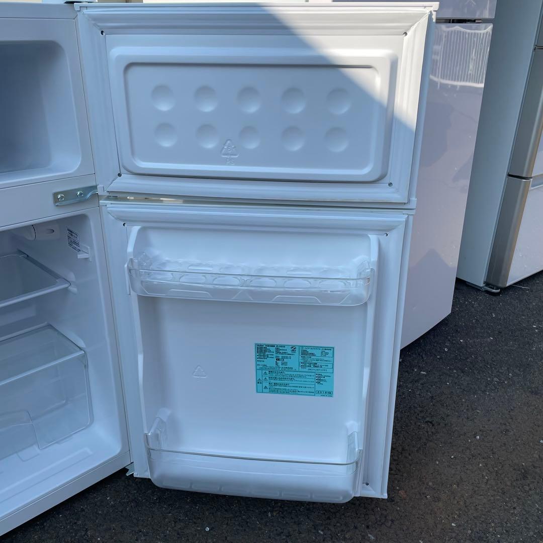 ハイアール 85L 小型2ドア冷凍冷蔵庫 【JR-N85B】2018年製