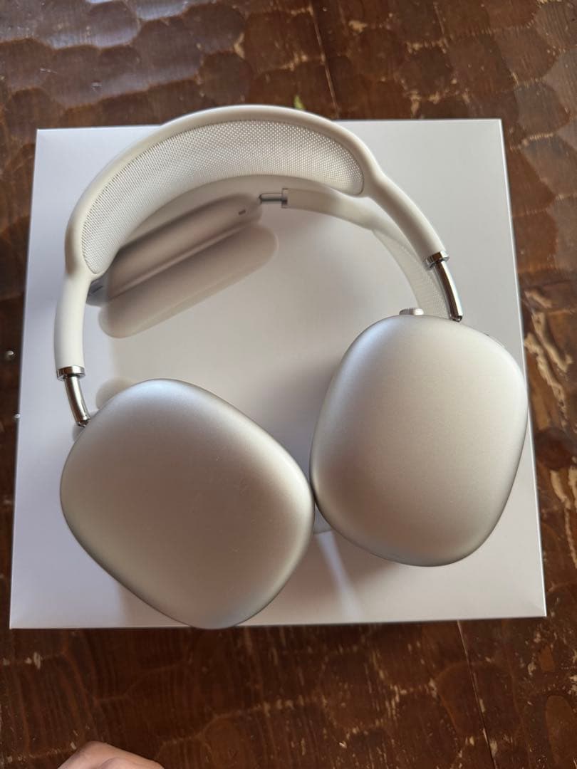 【補償、箱、付属品あり】AirPods MAX第二世代　スターライト