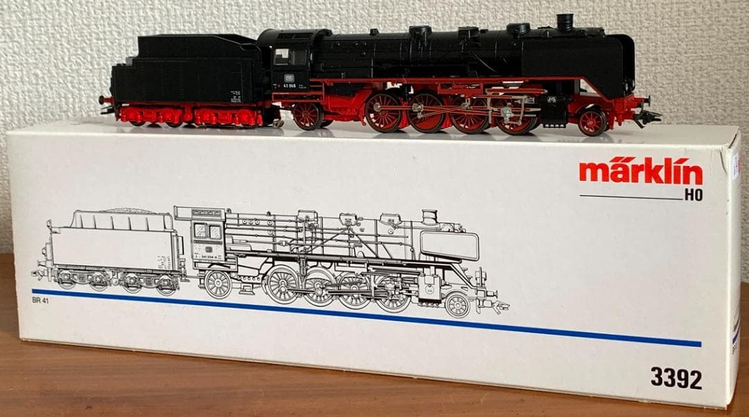 メルクリン ３３９２　HOゲージ BR41形蒸気機関車